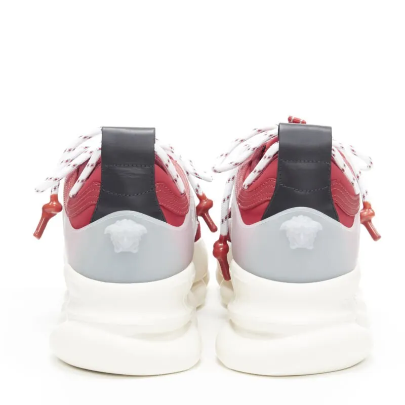 Versace Blowzy Chunky Sneakers Red Never worn - Box View