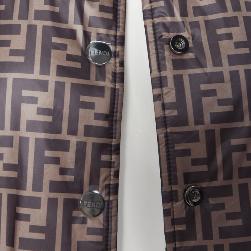 Fendi Colorblocked Silk Bomber - Image 12