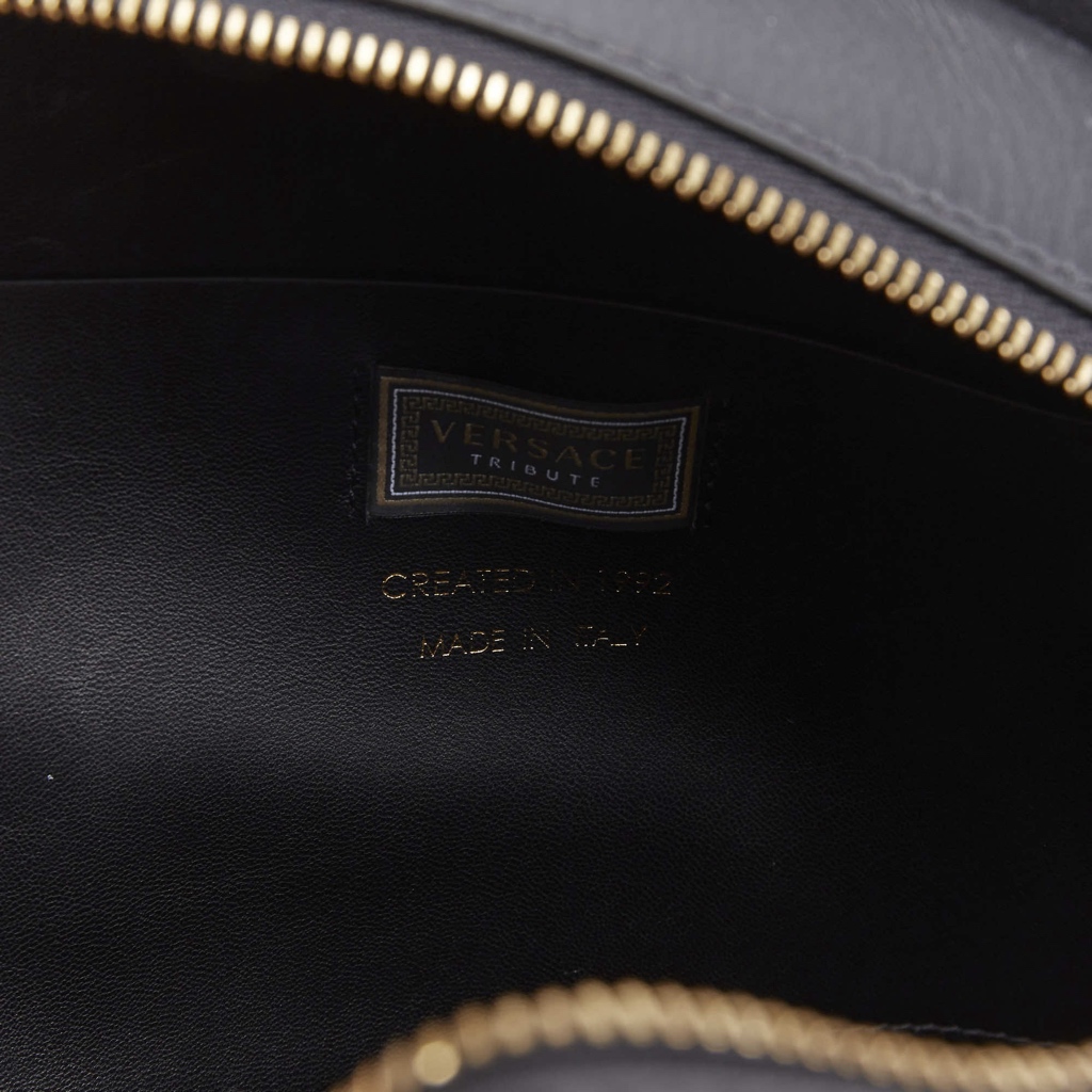 Versace Triloubi Gusset Bag - Image 13