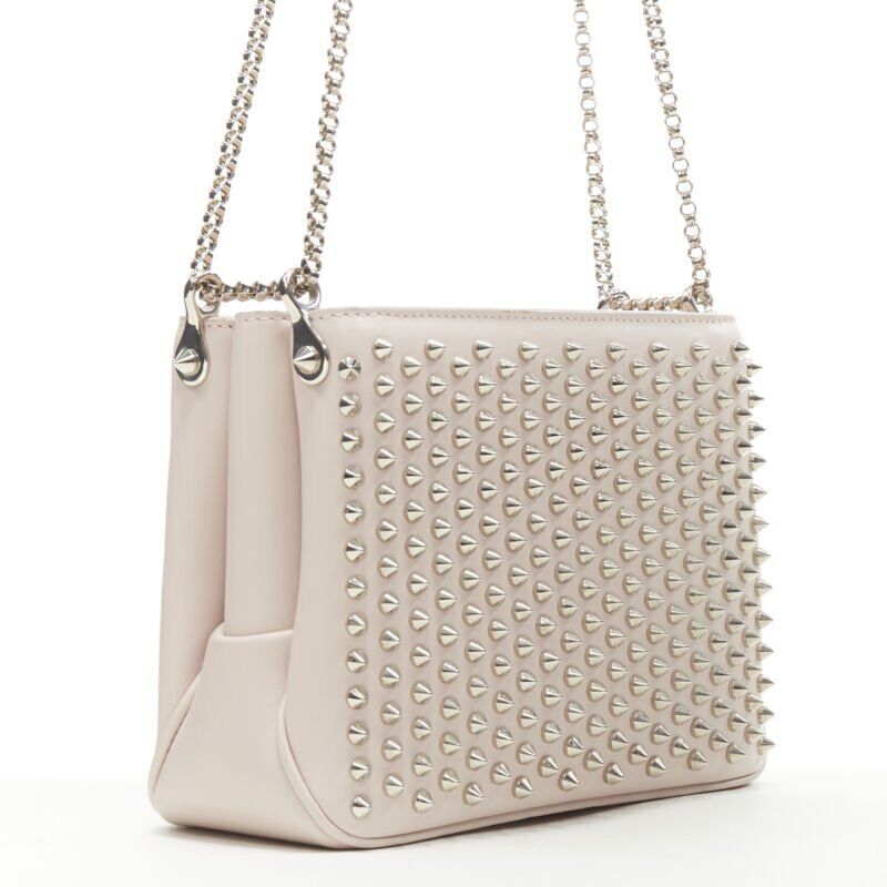 Christian Louboutin Paloma Spike Clutch - Back view