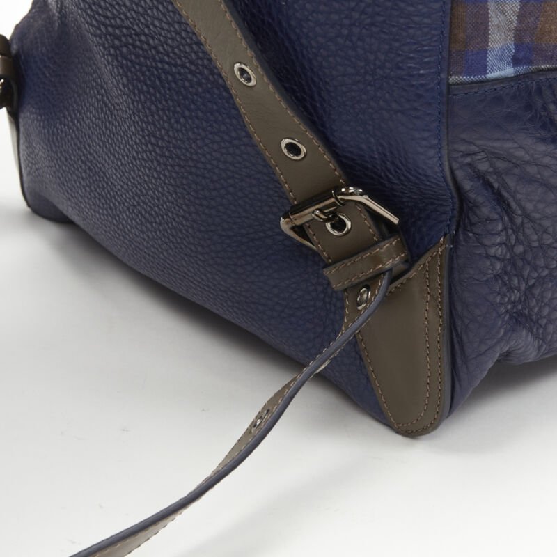 Christian Louboutin Check spike stud backpack - Image 12