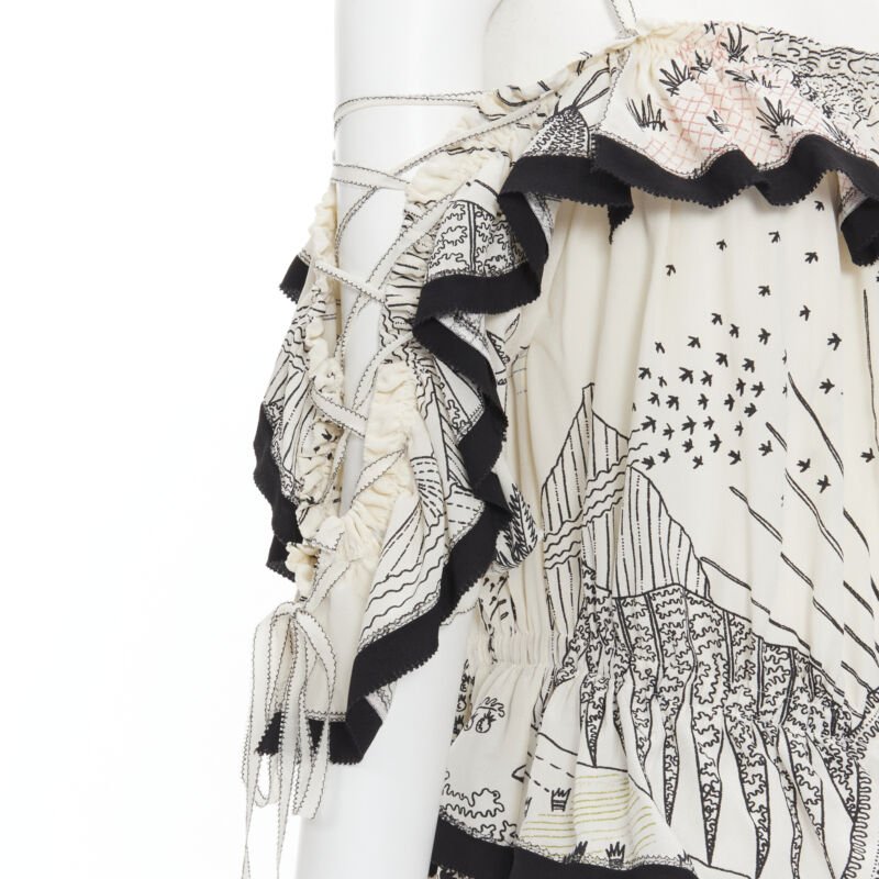 Valentino Garavani Garden Print Dress - Back view