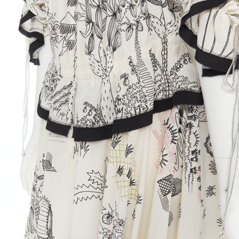 Valentino Garavani Garden Print Dress - Image 10