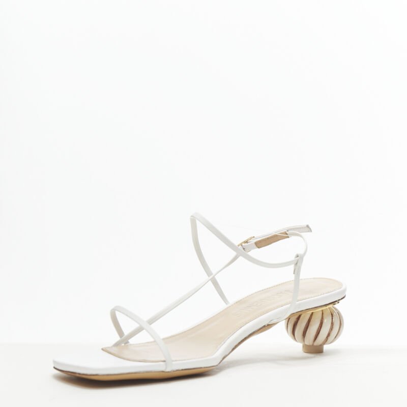 Jacquemus Decorative Heel Sandals - Side view