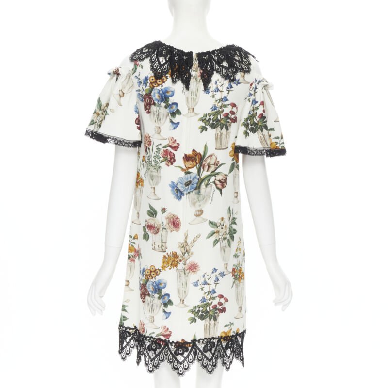 Dolce & Gabbana Vase Floral Dress - 4