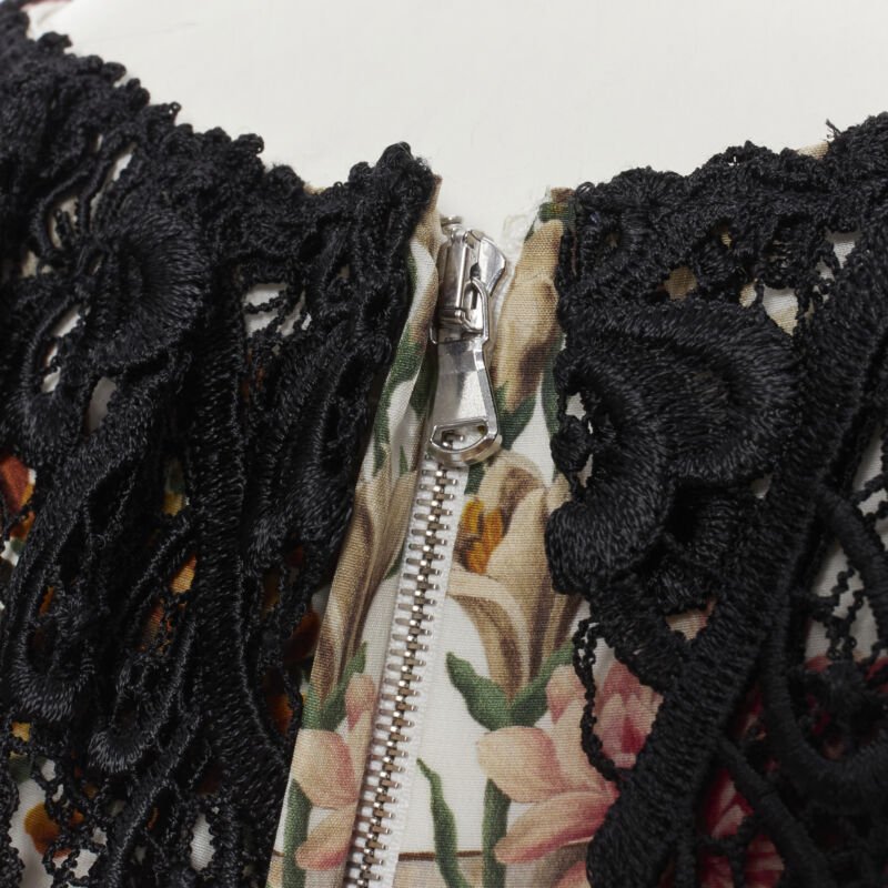 Dolce & Gabbana Vase Floral Dress - Image 12