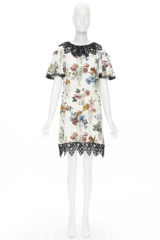 Dolce & Gabbana Vase Floral Dress - Image 14