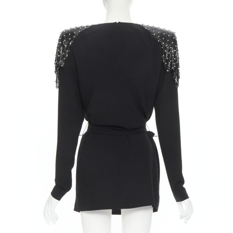 Saint Laurent Chainmail Dress - Side view