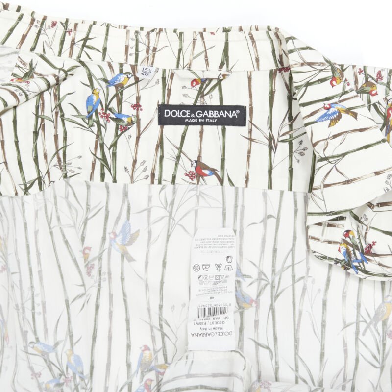 Dolce & Gabbana Bamboo print shirt - Image 12