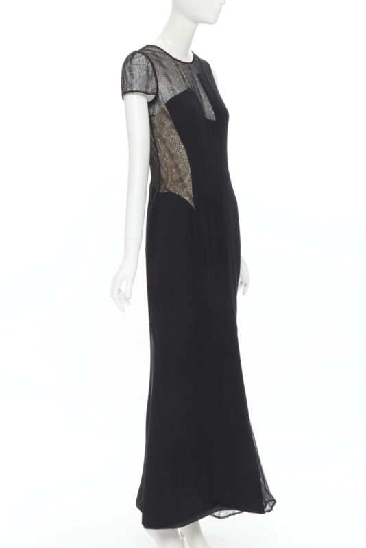 Gianni Versace Web Sheer Gown - Image 6