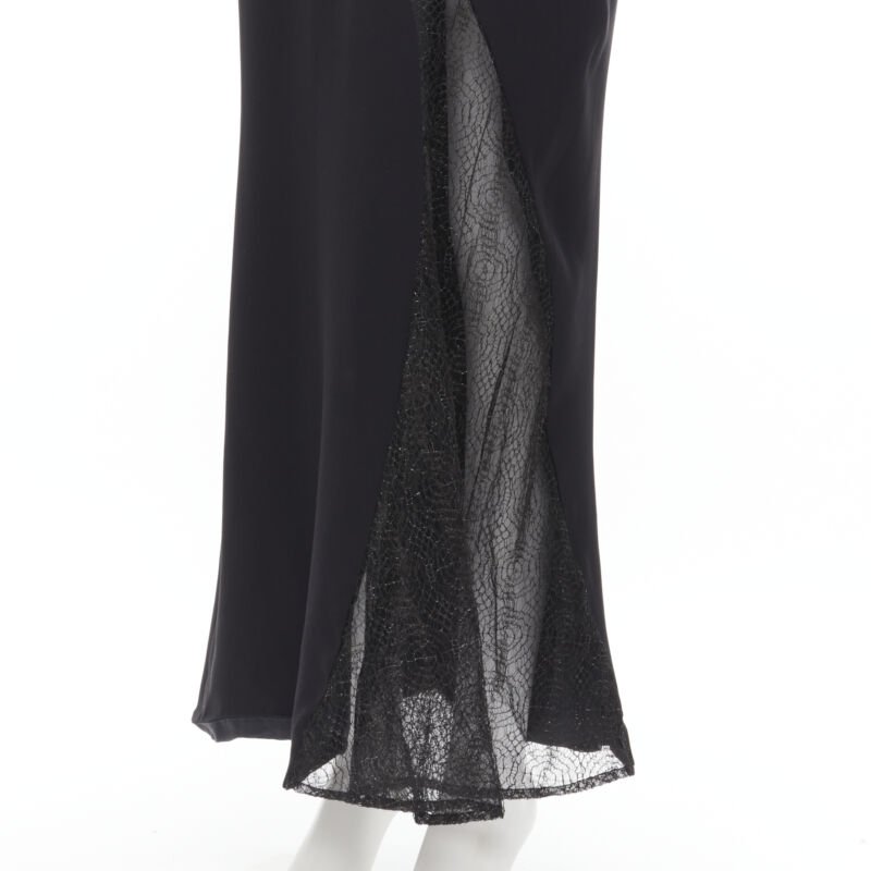 Gianni Versace Web Sheer Gown - Image 12