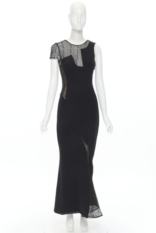 Gianni Versace Web Sheer Gown - Image 14