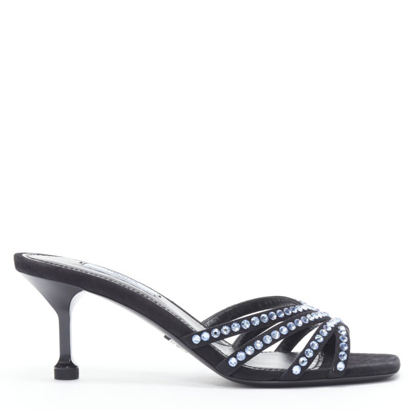 Prada Rhinestone Sandals