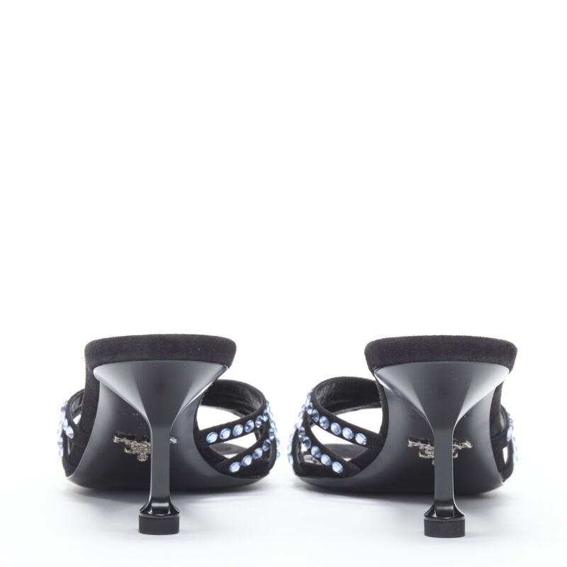 Prada Rhinestone Sandals - Side view