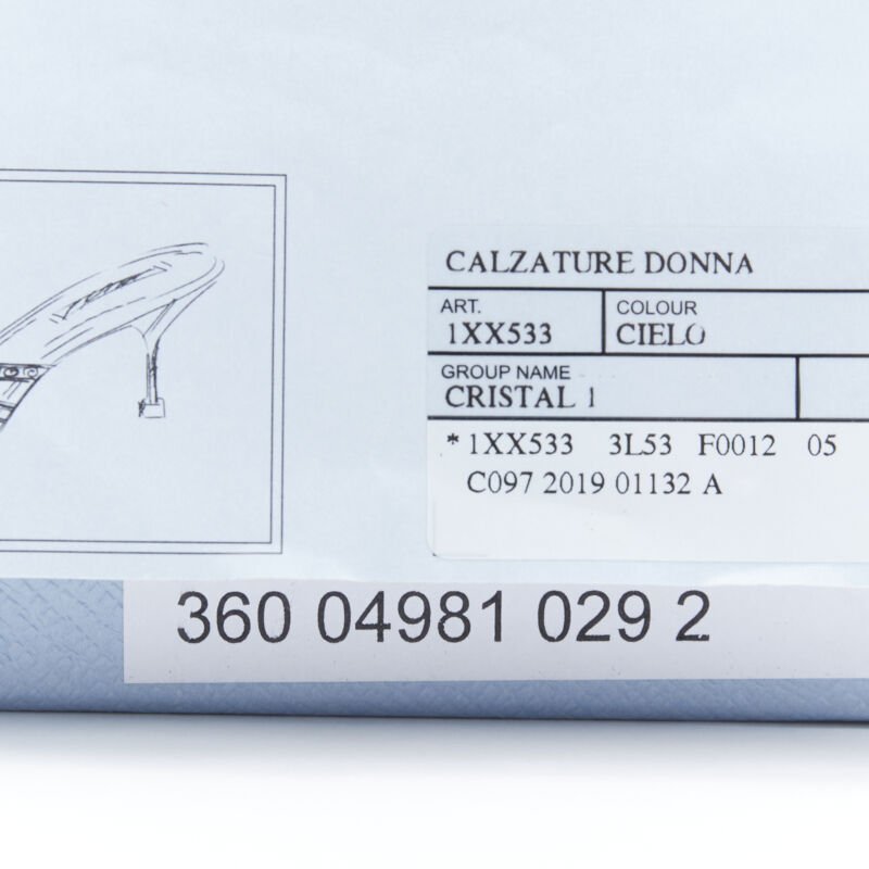 Prada Rhinestone Sandals - Image 13