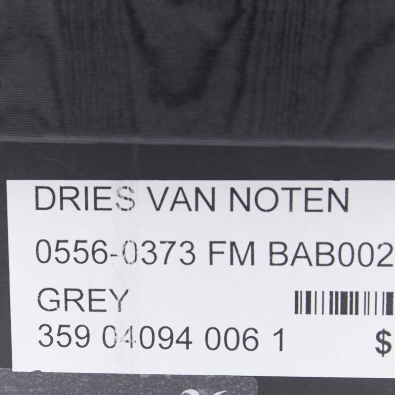 Dries Van Noten Woven Leather Heel Boots - Image 13