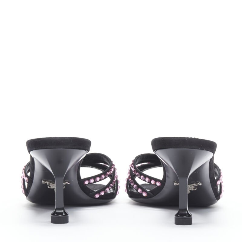 Prada Rhinestone Sandals - Side view