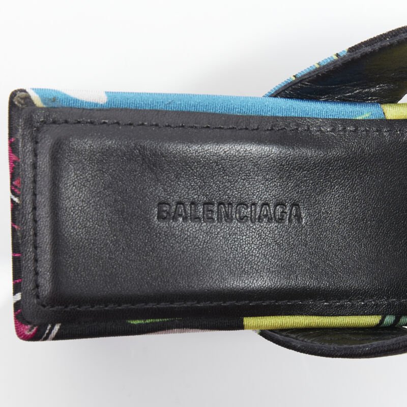 Balenciaga Floral Mule Sandals - Image 13