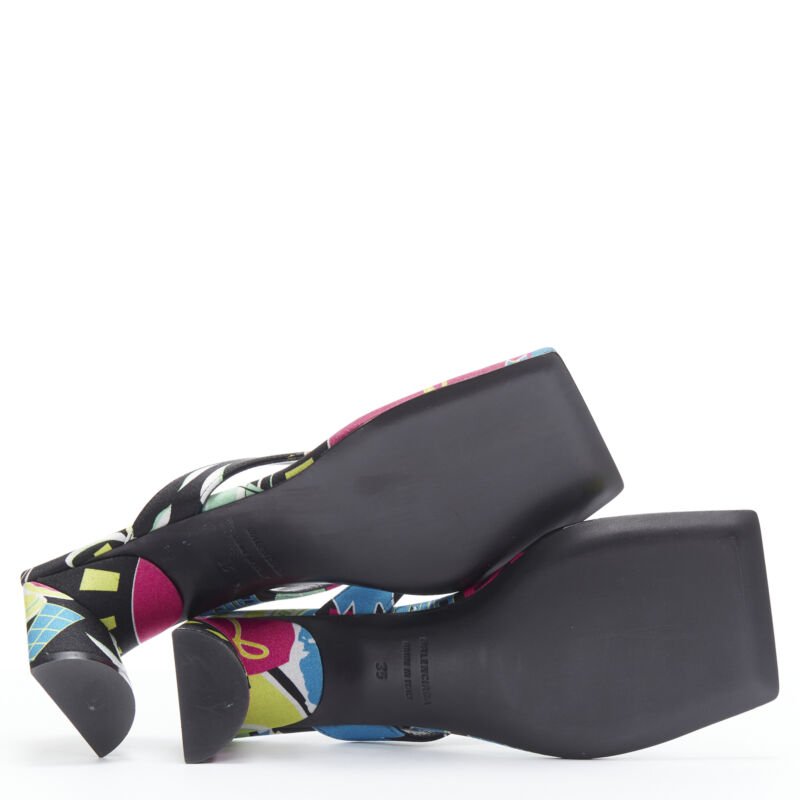 Balenciaga Floral Mule Sandals - Image 14