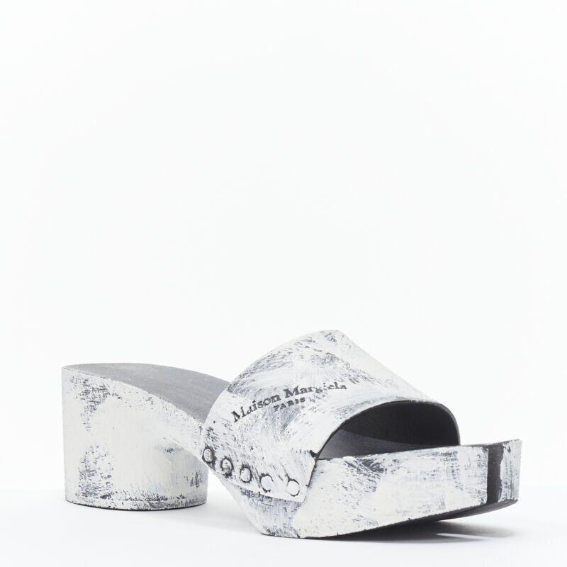Maison Martin Margiela Tabi Cone Heel Clogs - Image 6