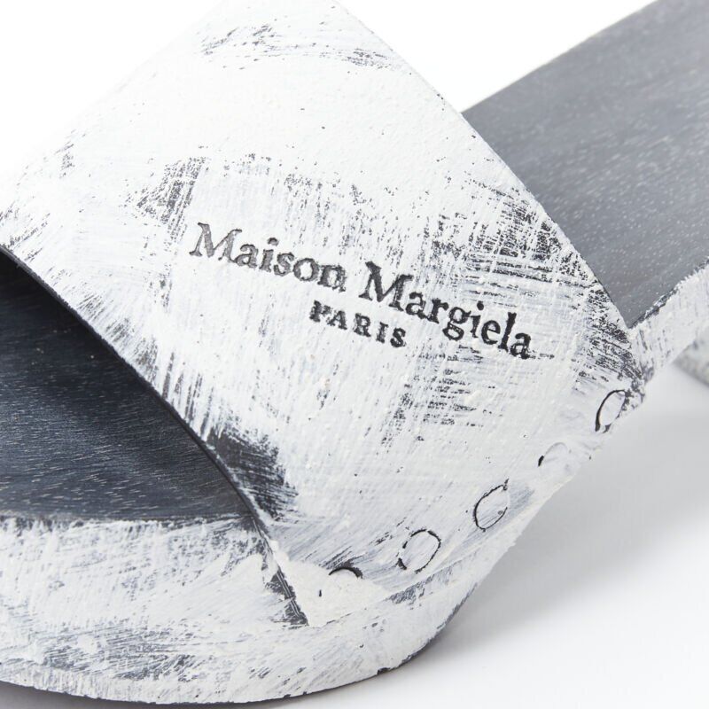 Maison Martin Margiela Tabi Cone Heel Clogs - Image 11
