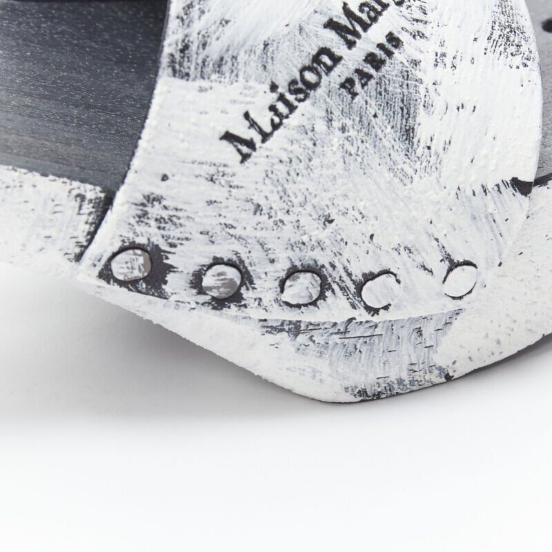 Maison Martin Margiela Tabi Cone Heel Clogs - Image 12