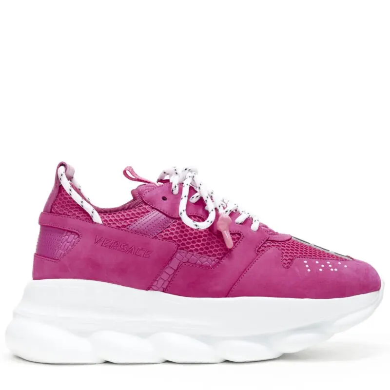 Versace Chain Reaction Shoes Pink Never worn - Front View