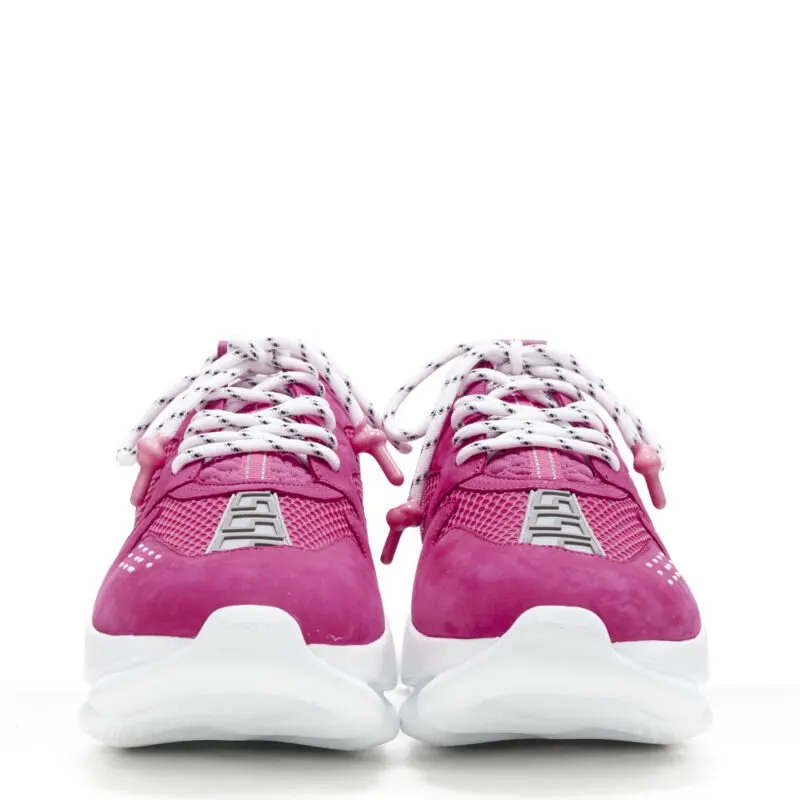 Versace Chain Reaction Shoes Pink Never worn - Inside View