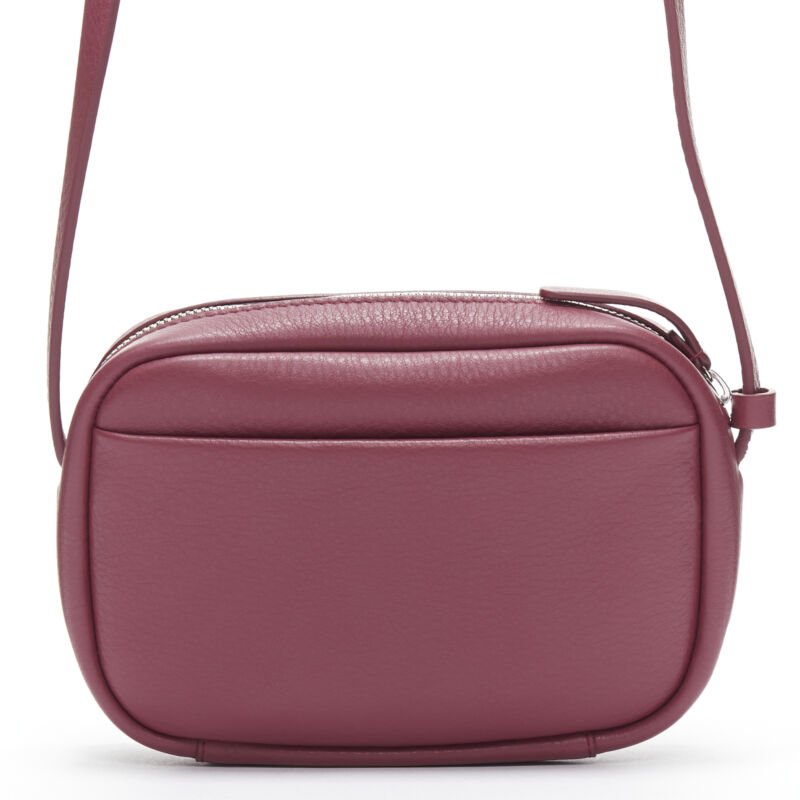 Balenciaga Black Logo Camera Bag - Side view