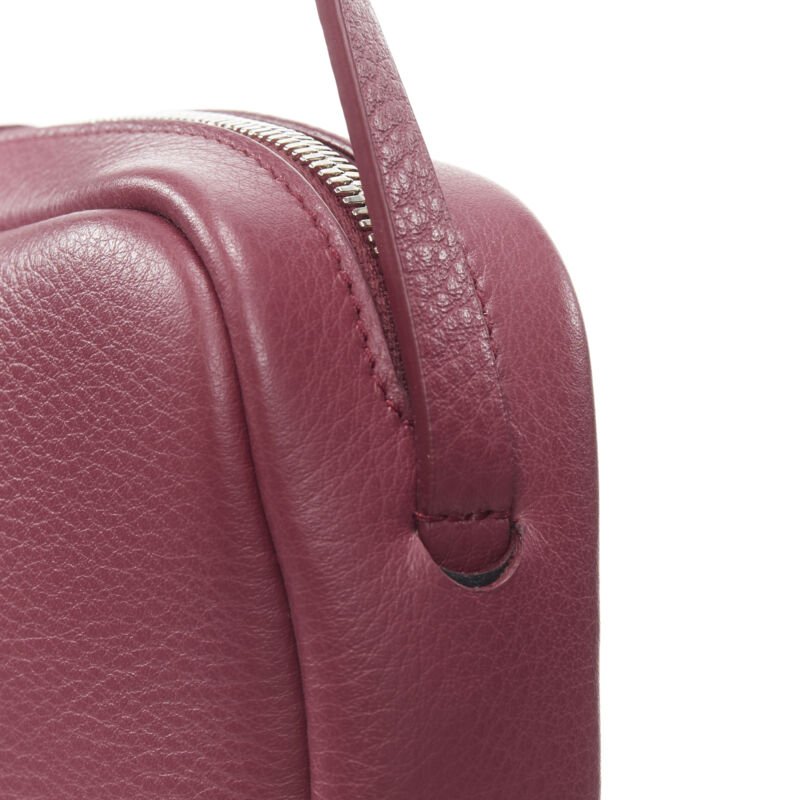 Balenciaga Black Logo Camera Bag - Image 10