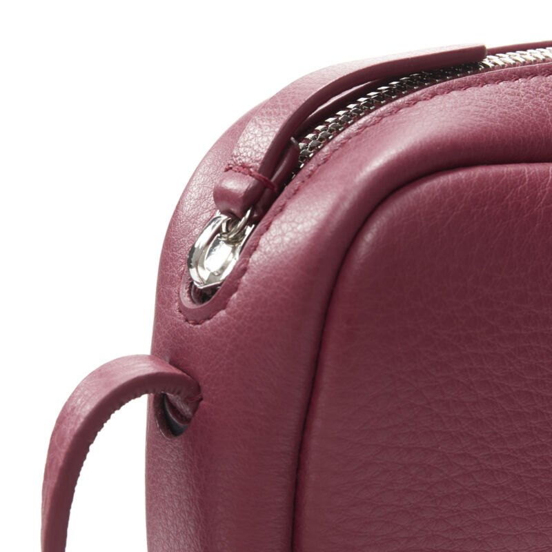 Balenciaga Black Logo Camera Bag - Image 11