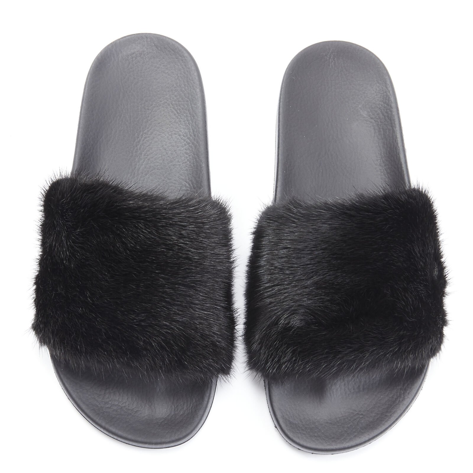 Givenchy Mink Fur Slides