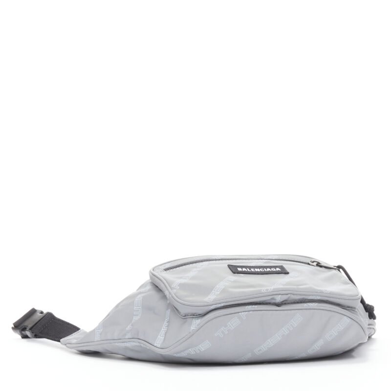 Balenciaga Reflective Explorer Bag - Side view