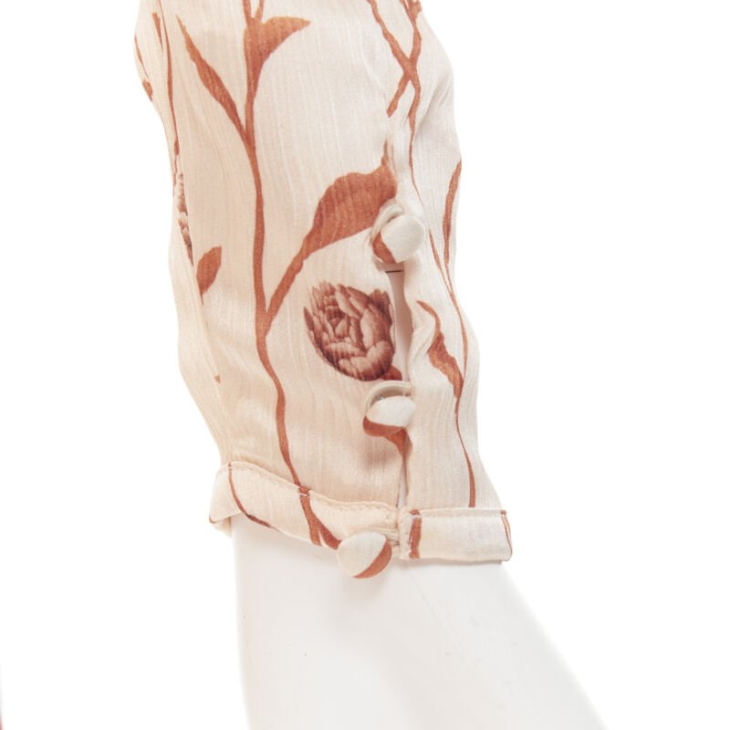 Johanna Ortiz Floral Tier Dress - Image 13