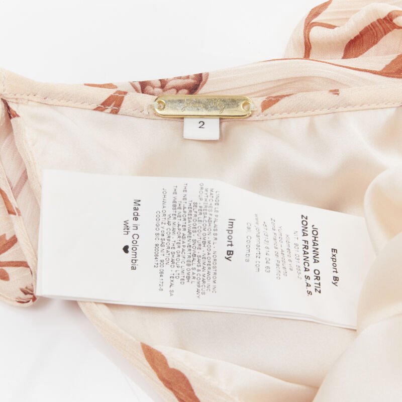 Johanna Ortiz Floral Tier Dress - Image 14