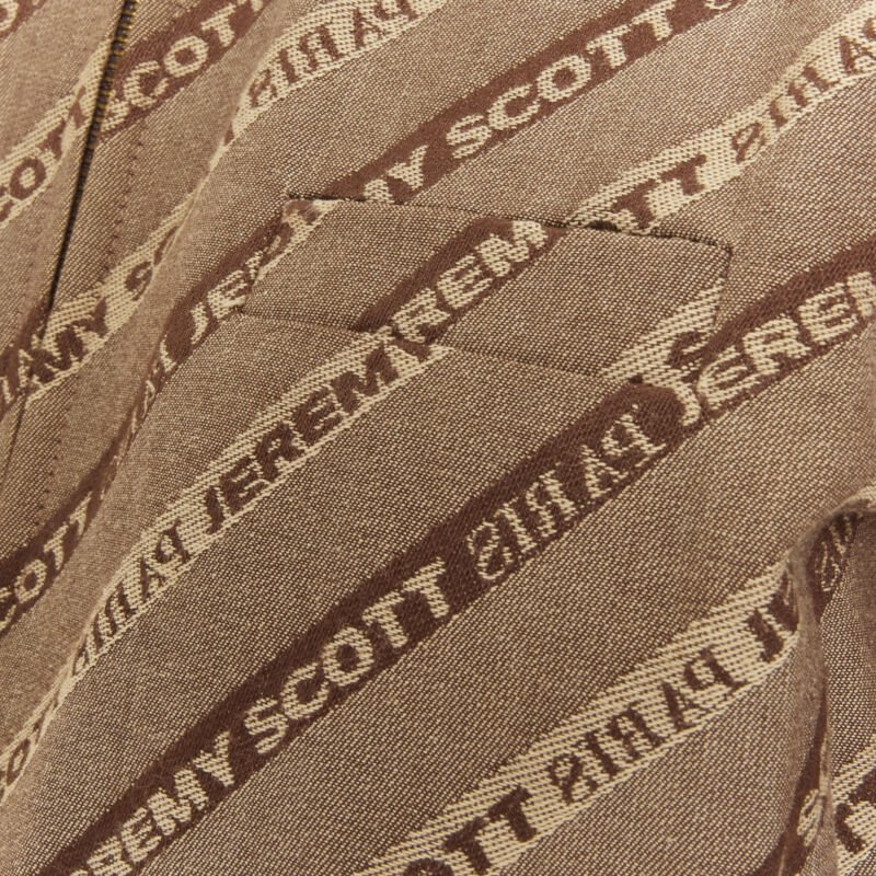 Jeremy Scott Brown Aviator Bomber - Image 12