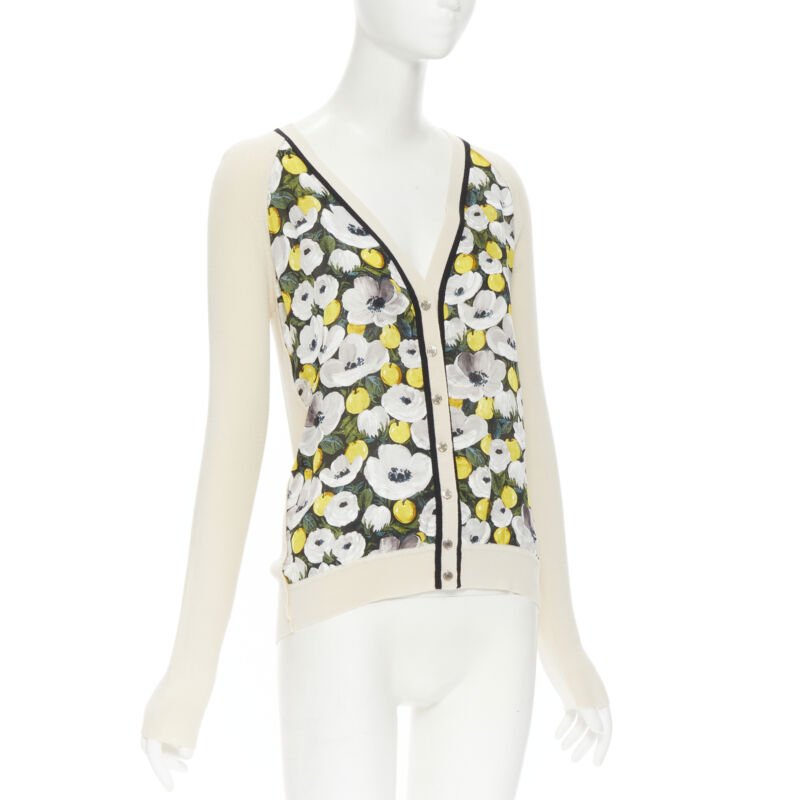 Louis Vuitton Silk Panel Cardigan - 4