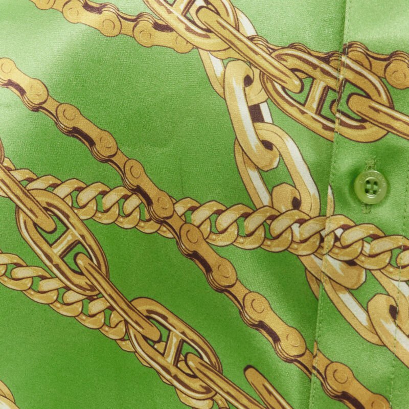 Balenciaga Chain Print Shirt - Image 13