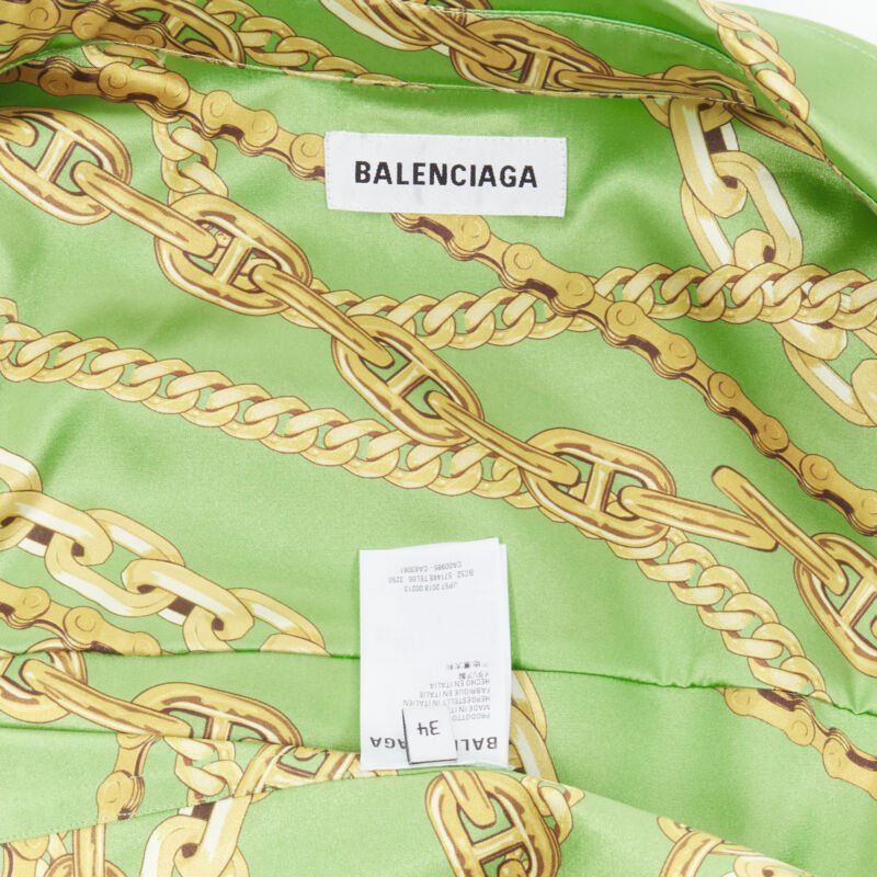 Balenciaga Chain Print Shirt - Image 14