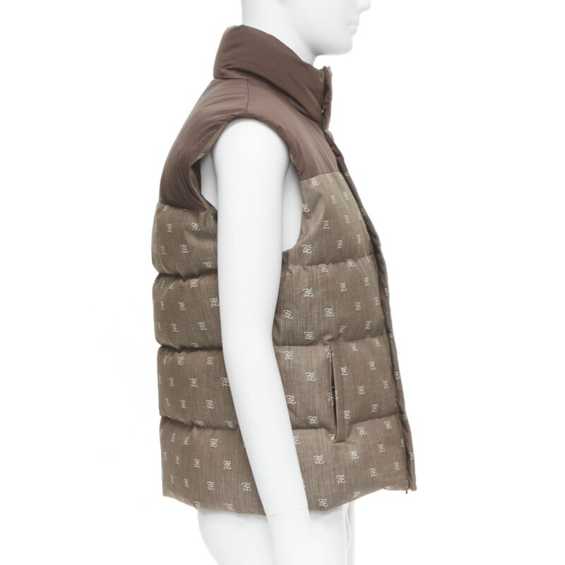 Fendi Zucca Puffer Vest - 4