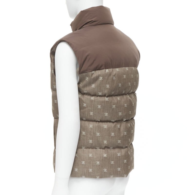 Fendi Zucca Puffer Vest - Detail 1