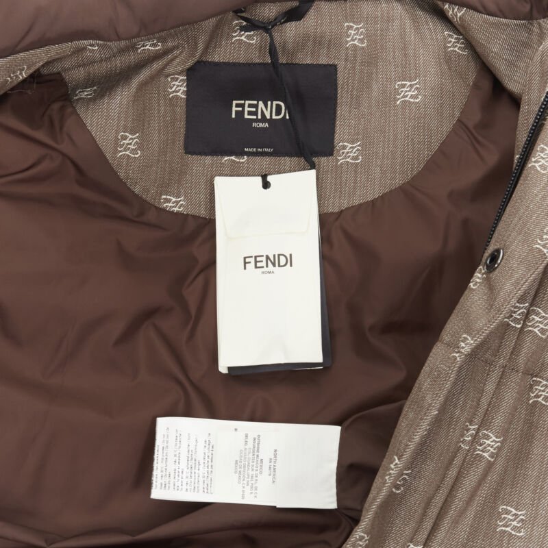 Fendi Zucca Puffer Vest - Image 14