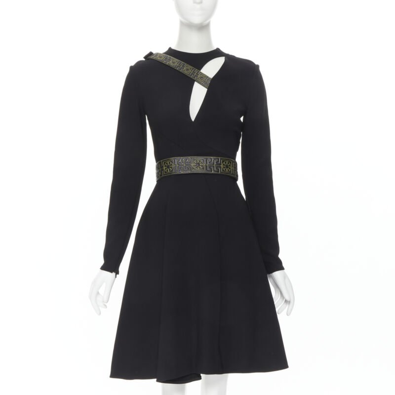Versace Greca Harness Dress