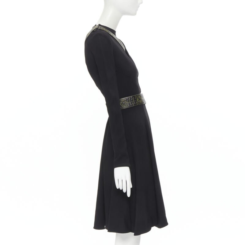 Versace Greca Harness Dress - 4