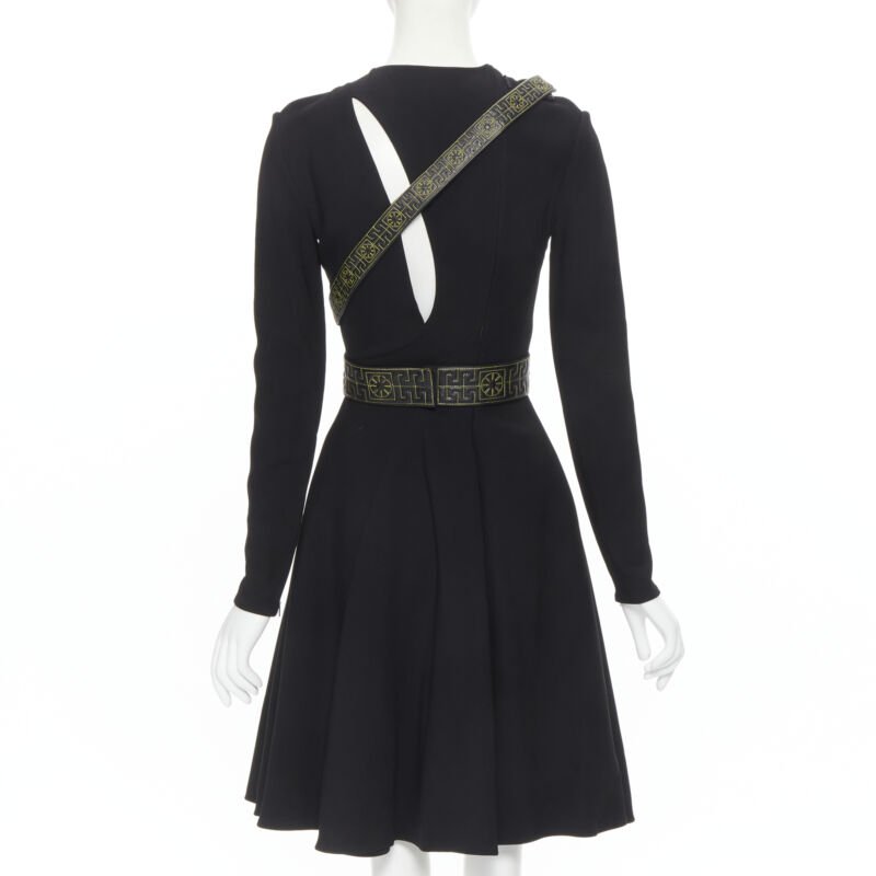 Versace Greca Harness Dress - Side view