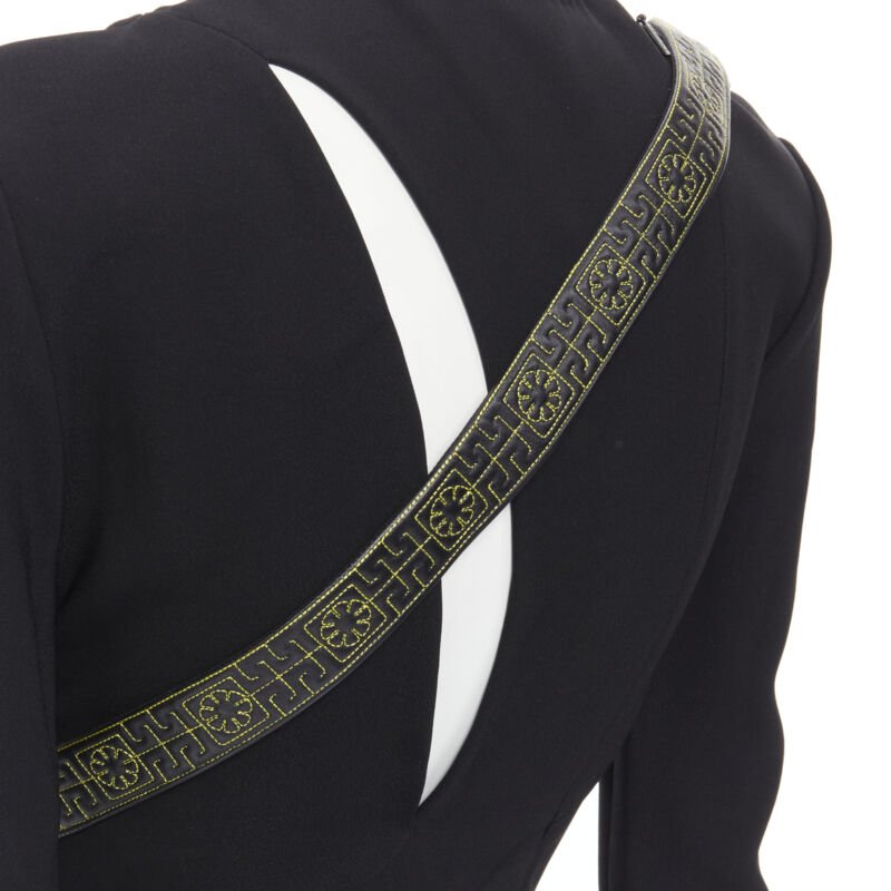 Versace Greca Harness Dress - Image 10