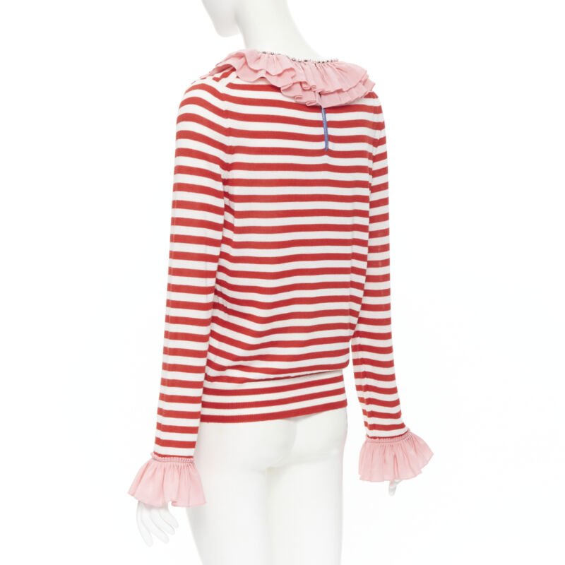 Gucci Crystal Collar Sweater - Detail 1