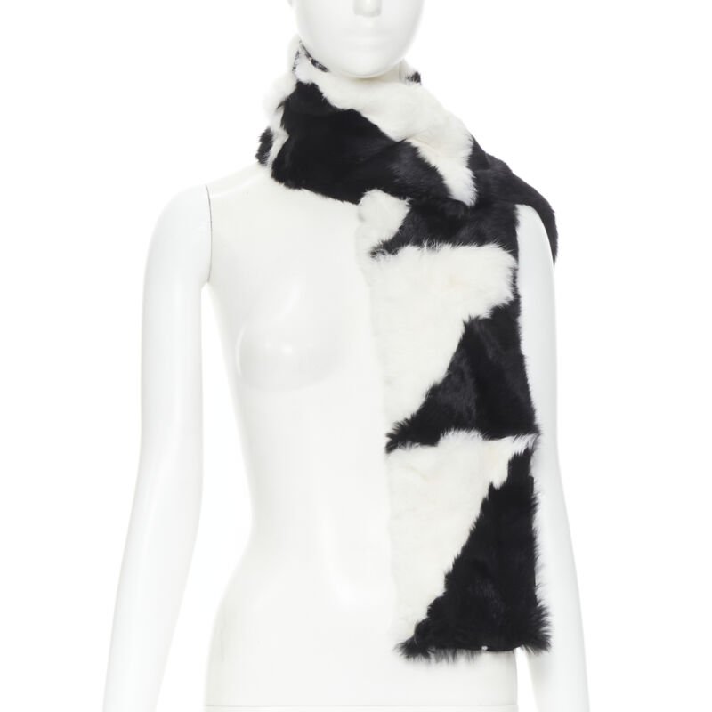 Christian Dior Rabbit Fur Scarf - Image 6