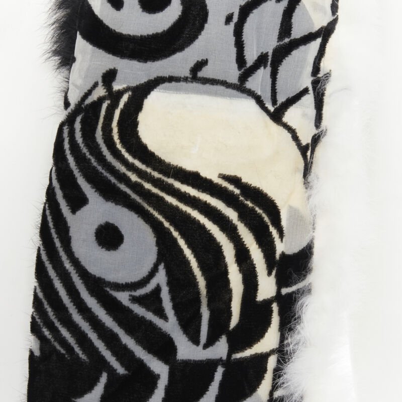Christian Dior Rabbit Fur Scarf - Image 10
