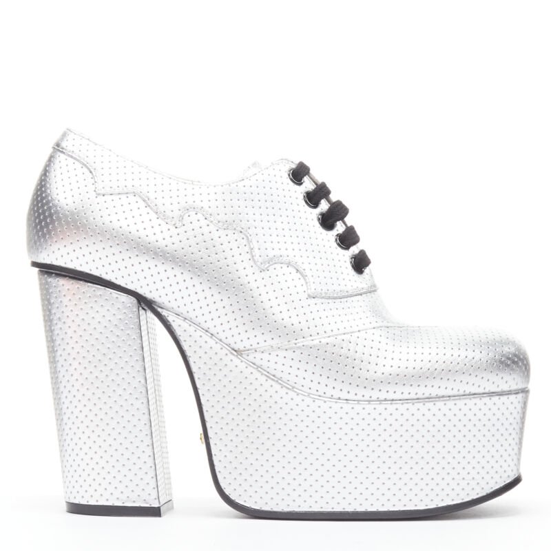 Gucci Studded Wedge Buckle Boots